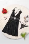 Women's Black Lace Nightdress Babydoll