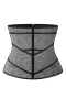 Women‘s Gray Sauna Sweat Sport Girdles Neoprene Body Shaper