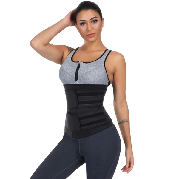 Women‘s Black Sauna Sweat Sport Girdles Neoprene Body Shaper