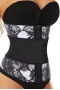 Women‘s Gray Neoprene Snake Waist Cincher