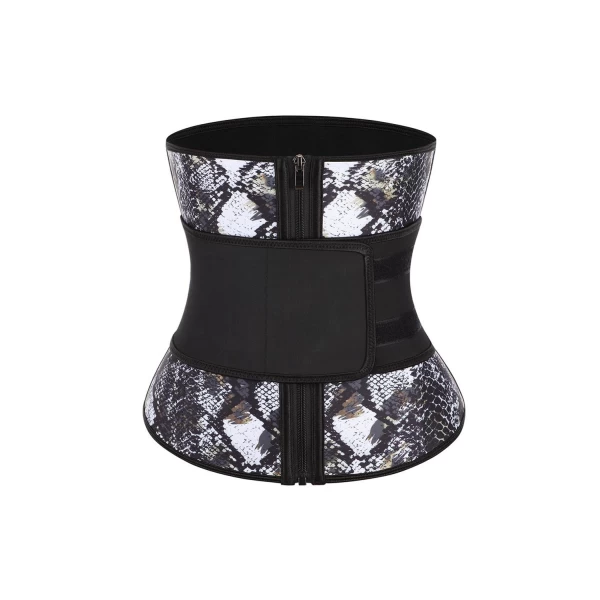 Women‘s Gray Neoprene Snake Waist Cincher