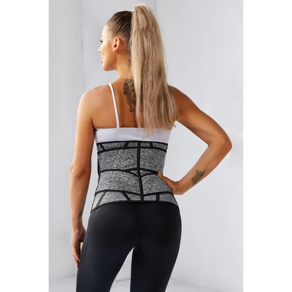 Women‘s Gray Slimming Shaper Waist Trainer