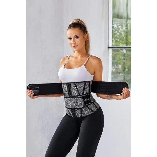 Women‘s Gray Slimming Shaper Waist Trainer