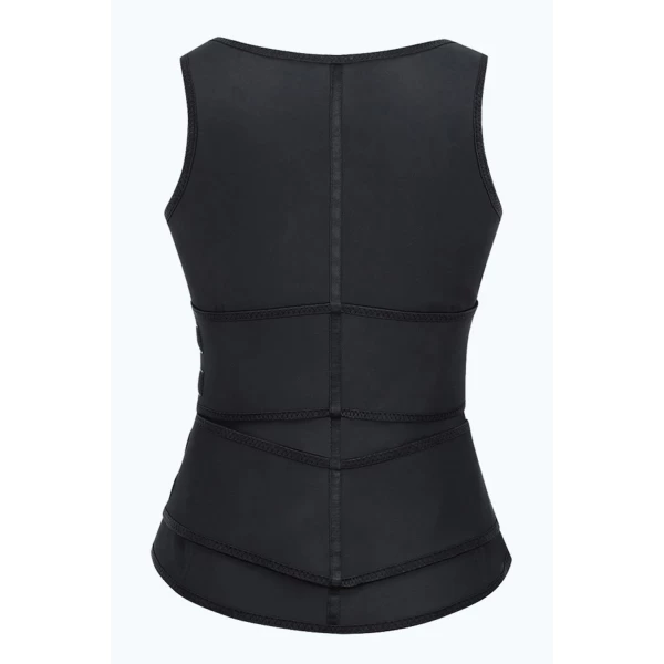 Women‘s Black Latex Underbust Sport Girdle Waist Trainer