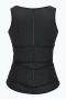 Women‘s Black Latex Underbust Sport Girdle Waist Trainer