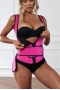 Women‘s Rose Latex Underbust Sport Girdle Waist Trainer