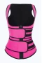 Women‘s Rose Latex Underbust Sport Girdle Waist Trainer