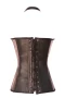 Women‘s Coffee Buckle-up Steampunk Corset