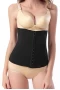 Women‘s Black 4 Steel Bones Sport Waist Slimming Shaping Corset