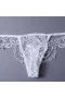 Women‘s White Embroidered Beaded Lady Knicker