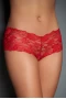 Women‘s Red Lace Naughty Knicker