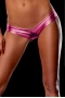 Women‘s Rose Wet Look Leather Panty