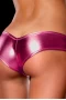 Women‘s Rose Wet Look Leather Panty