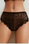 Women‘s Black Sheer Lace Underwear