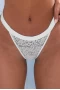 Women‘s White Low Waist Lace Panty