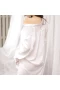 Cosplay Lingerie Boyfriend Sleep Shirts White