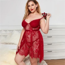 Sexy Chemise Exotic Nightgowns Bridal Nightdress Red 1352