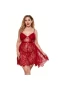 Sexy Chemise Exotic Nightgowns Bridal Nightdress Red 1352