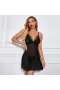 Lace Babydoll Lingerie Sheer Mesh Chemise