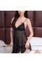 Strap Chemise Mesh Sleepwear Outfits