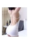 Halter Neck See Through Sexy Backless Lingerie White