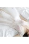 Sexy Boudoir Outfits V-Neck Lace Sleepwear White