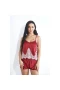 Soft Lace Cami Set with Short Pants Nightwear