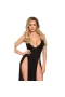 Nightwear Sexy Long Gown Lingerie Sheer Dress