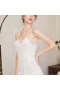 Womens Lingerie Lace Baby Doll Chemise White
