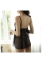 Lace Nightgown Mesh Chemise Boudoir Nighty Black 2026