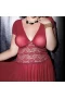 Lace Chemise Nightgown V Neck Sleepwear Nightie