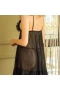 Princess Nightgowns Floral Lace Chemise Lingerie Black