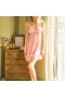 Princess Nightgowns Floral Lace Chemise Lingerie Pink