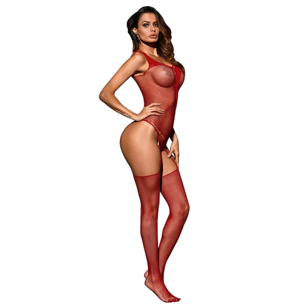 Fishnet Lingerie Bodysuits One Piece Jumpsuit