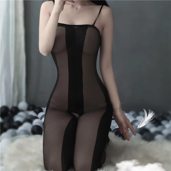 Mesh Lingerie Tight Bodystockings One Piece Bodysuit