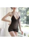 Women Halter Teddy Dress Babydoll Lingerie