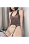 Women's Fishnet Bodysuit Teddy Underwear Babydoll