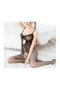 Crotchless Fishnet Bodystocking Lingerie Babydoll