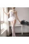 Cosplay Pricess Mesh Dress Stockings Ladies Lingerie