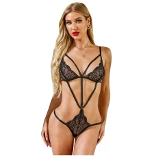 Strappy Bra and Panty Set Two Piece Babydoll