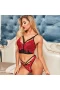 Strappy Lingerie Sets High Waisted Bra and Panty