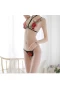 Women's 2 Piece Sexy Bra with Hollow Rose Embroidery