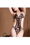 Women's Sexy Halter Neck Lingerie With Leopard pattern