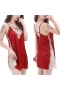 Lace Babydoll Chemises Sexy Lingerie Dress Red