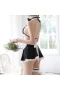 Maid Uniform Lace Deep V Hollow Lingerie