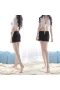 Sexy Cardigan Short Skirts Secretary Role Playing Suits White