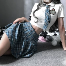 Schoolgirl Outfit Sexy Lingerie Set for Women