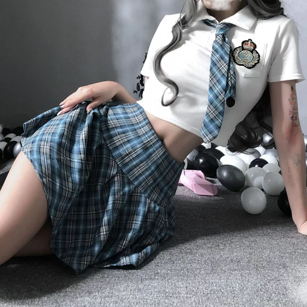 Schoolgirl Outfit Sexy Lingerie Set for Women