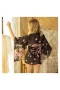 Kimono Costume Robe Sexy Sheer Floral Lingerie