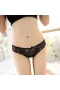 Women Sexy Lace G-String Thongs Panty Black 3038